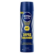 Nivea Дезодорант спрей Заряд молнии мужской 150 мл Nivea Дезодорант спрей Заряд молнии мужской 150 мл