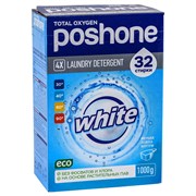 Стиральньный порошок для белого белья Posh One 1 кг Стиральньный порошок для белого белья Posh One 1 кг
