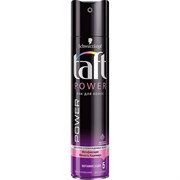 Taft Лак для волос Power Нежность кашемира для сухих и поврежденных волос мегафиксация 225 мл