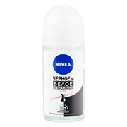 Nivea Дезодорант-антиперспирант шариковый Невидимая защита для черного и белого Clear 50 мл