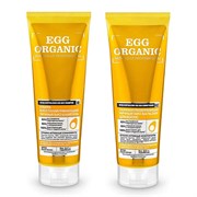 Organic Shop Набор для волос Яичный (шампунь 250мл + бальзам 250мл)