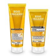 Organic Shop Набор для волос Яичный (шампунь 250мл + маска 200мл)