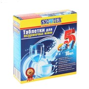 Snowter Таблетки для посудомоечных машин 16 х 20 г Snowter Таблетки для посудомоечных машин 16 х 20 г