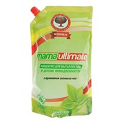 Mama Ultimate Концентрат для мытья посуды зеленый чай 1 л запаска