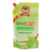 Mama Ultimate Концентрат для мытья посуды зеленый чай 1 л запаска Mama Ultimate Концентрат для мытья посуды зеленый чай 1 л запаска