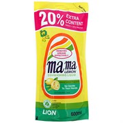 Mama Lemon Гель для мытья посуды и детских принадлежностей лимон 600 мл запаска Mama Lemon Гель для мытья посуды и детских принадлежностей лимон 600 мл запаска