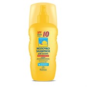 Флоресан Молочко защитное для загара SPF 10 водостойкое 170 мл Флоресан Молочко защитное для загара SPF 10 водостойкое 170 мл