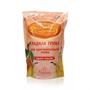 Флоресан Крем-мыло Сладкая груша для чувствительной кожи запасной блок 450 мл Флоресан Крем-мыло Сладкая груша для чувствительной кожи запасной блок 450 мл