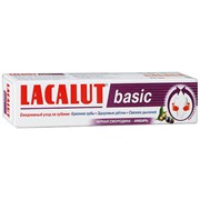 Lacalut Зубная паста Basic Черная смородина - имбирь 75 мл