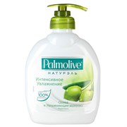 Palmolive Жидкое мыло Натурэль Интенсивное увлажнение Олива и Увлажняющее молочко 300 мл