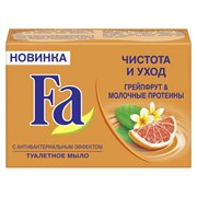 Fa Мыло Чистота и Уход Грейпфрут и Молочные протеины 90 г Fa Мыло Чистота и Уход Грейпфрут и Молочные протеины 90 г