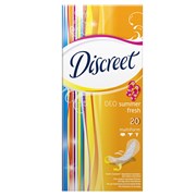 Discreet Гигиенические прокладки ежедневные Deo Summer Fresh multiform 20 шт